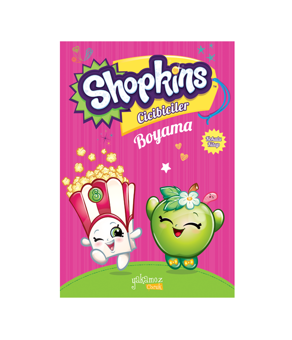 SHOPKINS CİCİBİCİLER BOYAMA KİTABI - PEMBE