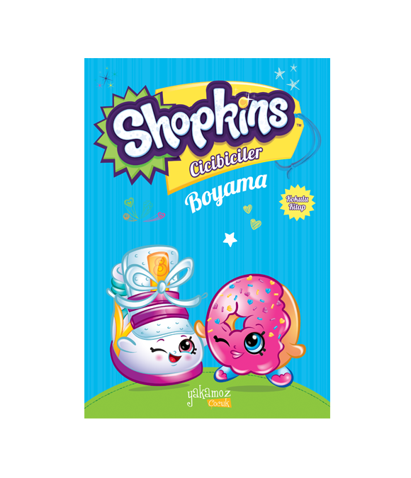 SHOPKINS CİCİBİCİLER BOYAMA KİTABI - MAVİ